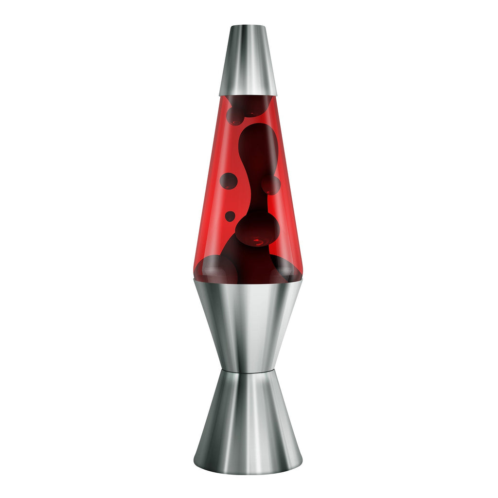 14.5" LAVA LAMP CHROME PLATED CRIMSON - NR78