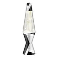 14.5" LAVA LAMP POLYGONAL WHITE TONE - 0E47