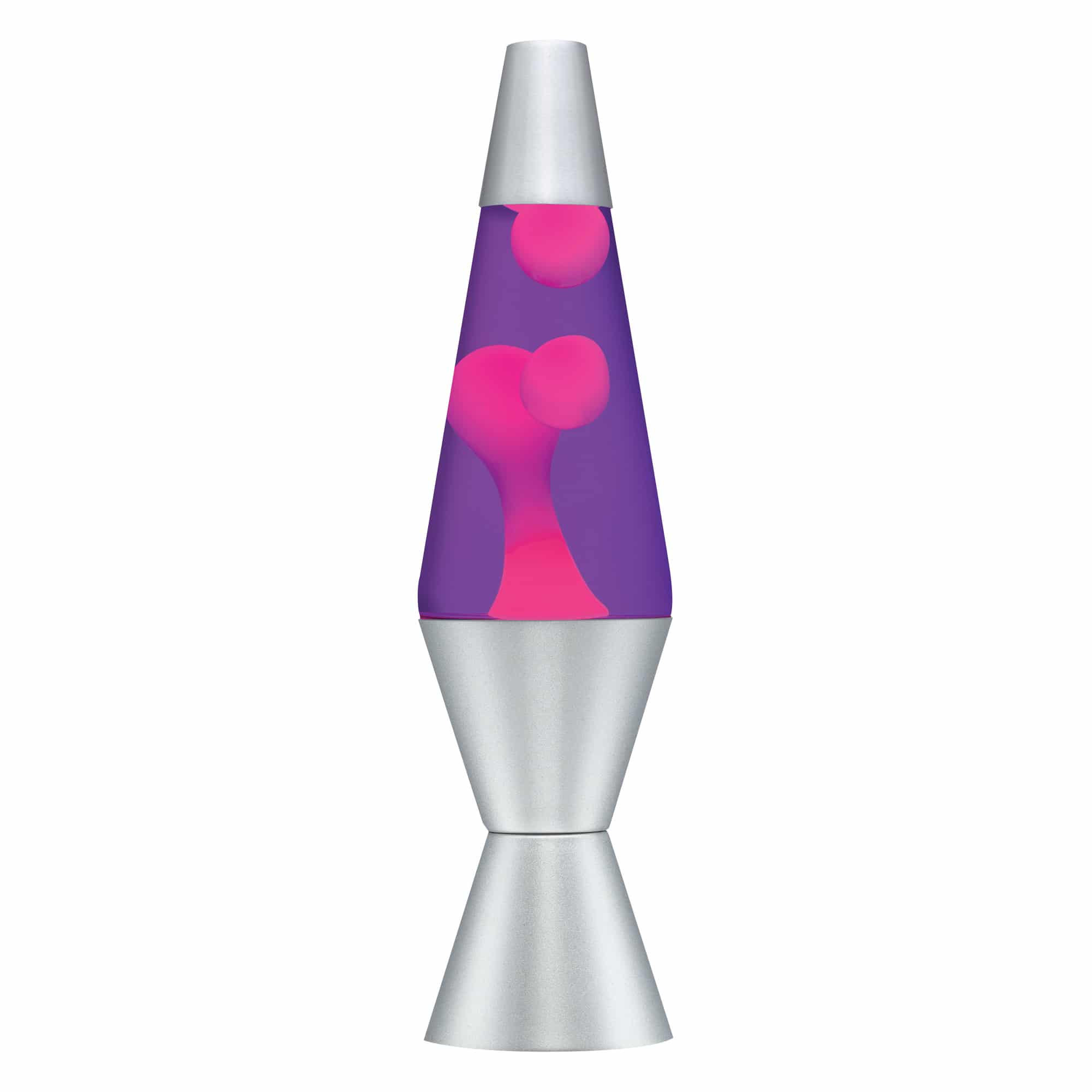14.5" LAVA LAMP - PINK/PURPLE/SILVER - AWQ9