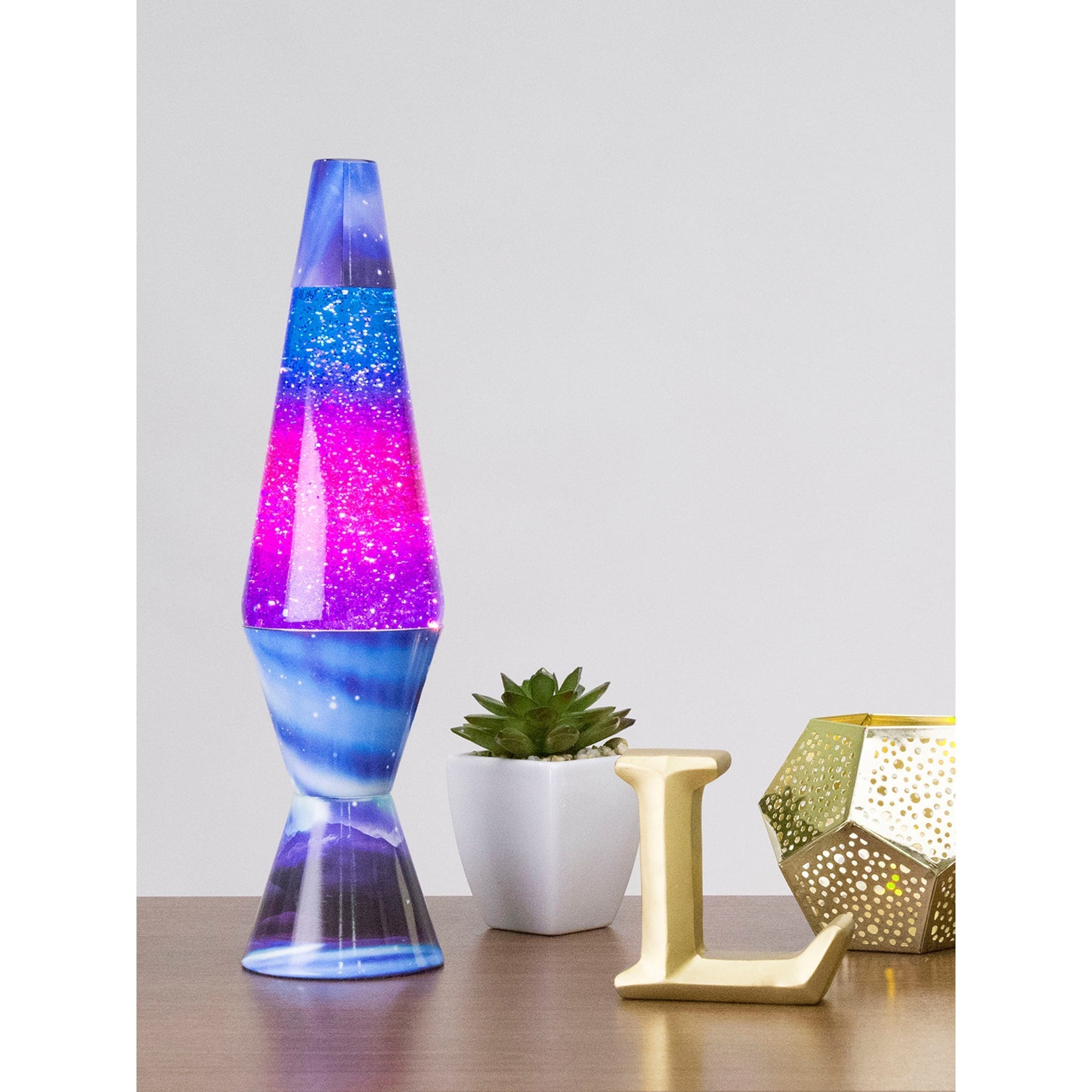 14.5" LAVA LAMP COLORMAX NORTHERN LIGHTS - GLITTER - XII0