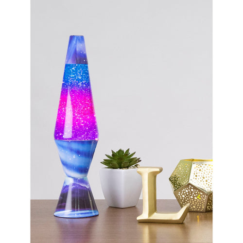 14.5" LAVA LAMP COLORMAX NORTHERN LIGHTS - GLITTER - XII0