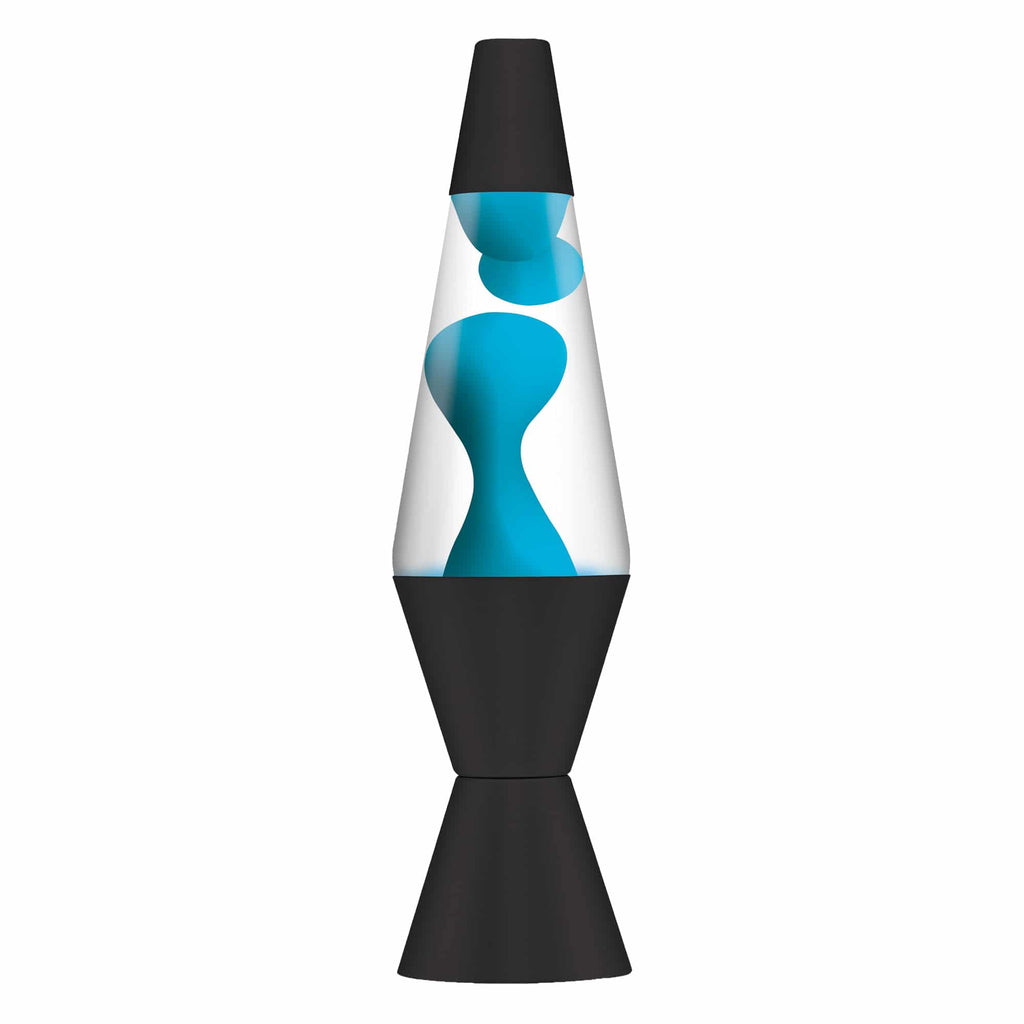 14.5" LAVA LAMP NEON - BLUE/CLEAR/BLACK - TIMS