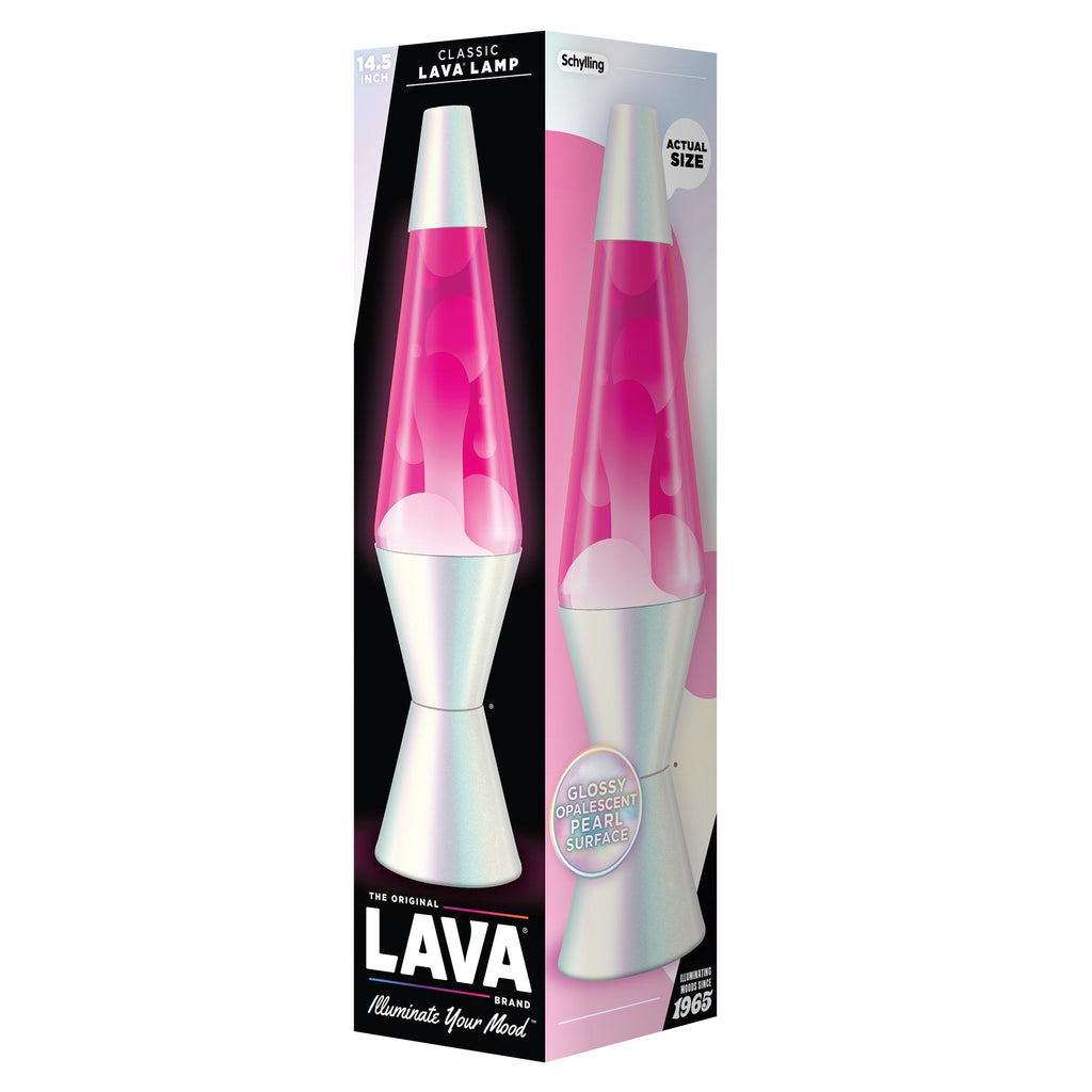 14.5" LAVA LAMP OPALESCENT PEARL - 7RFX