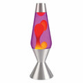 16.3" LAVA LAMP - YELLOW/PURPLE/SILVER - OE34