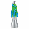 27" LAVA LAMP GRANDE - YELLOW/BLUE/SILVER - 4H4B