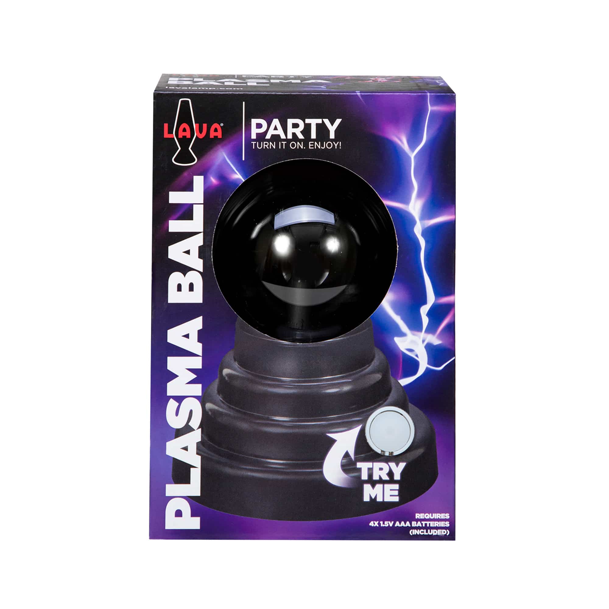 3" LAVA LAMP PLASMA BALL - UX6Y