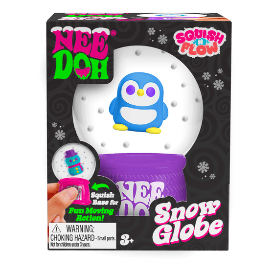 NEEDOH SQUISH N FLOW SNOW GLOBE - JOEP