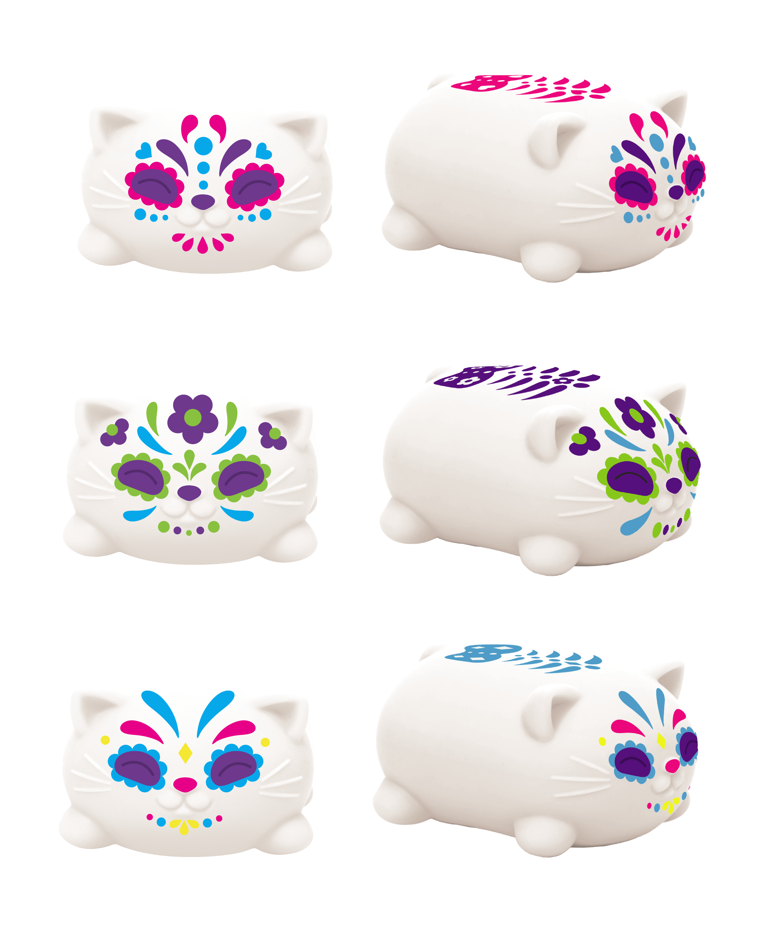NEEDOH SUGAR SKULL CATS - 5SJI